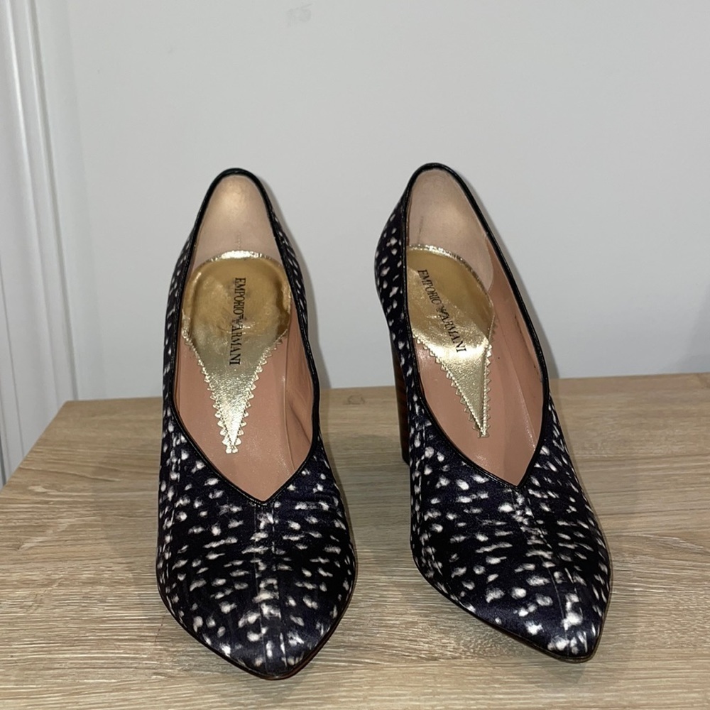 Emporio Armani Heels, Size 38 (7.5)